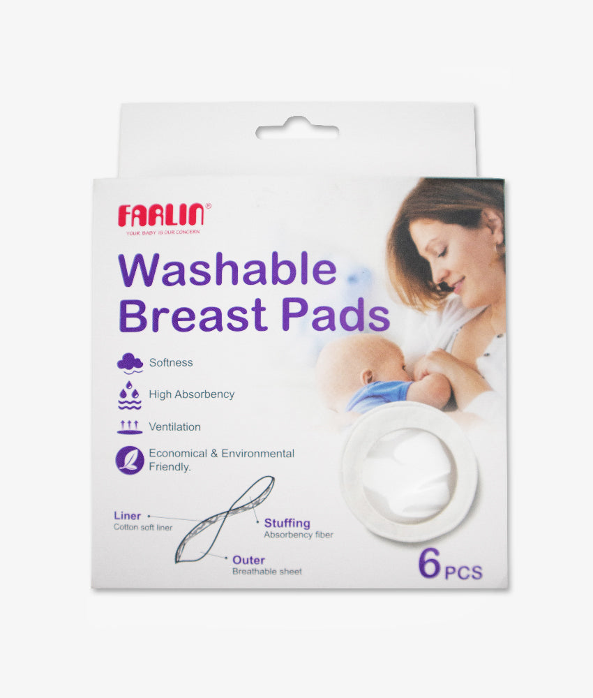Elegant Smockers LK | Washable Breast Pads - Farlin | Sri Lanka 